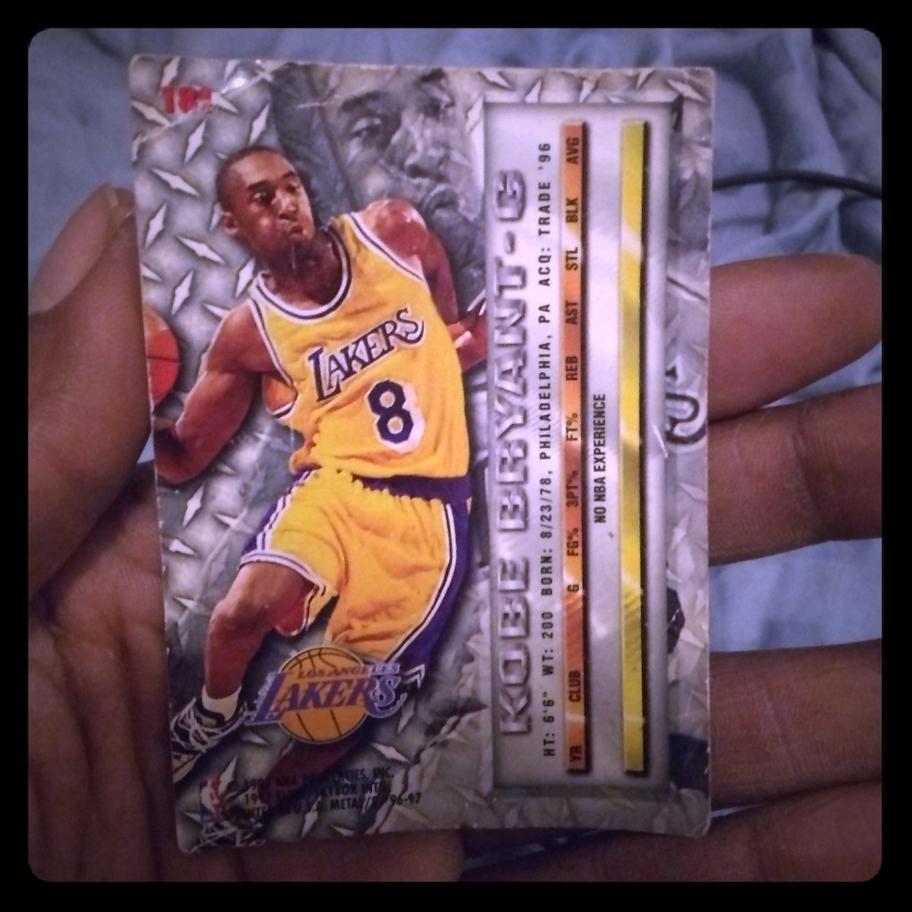 Kobe Rookie Card